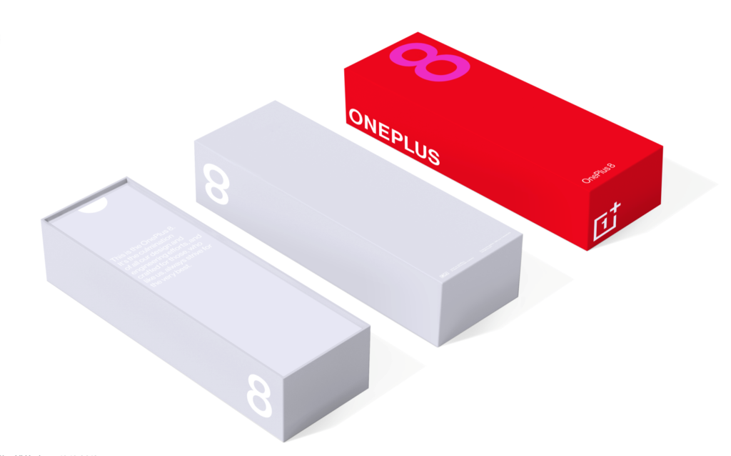 OnePlus branded packaging