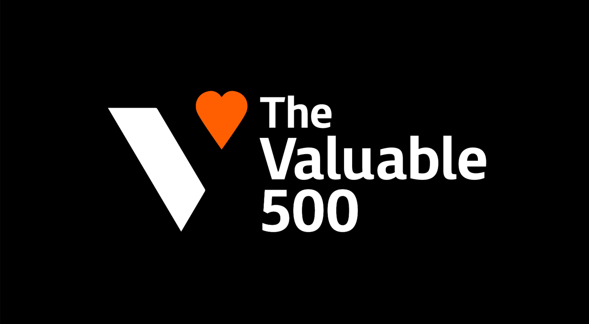 The Valuable 500 brand identity 